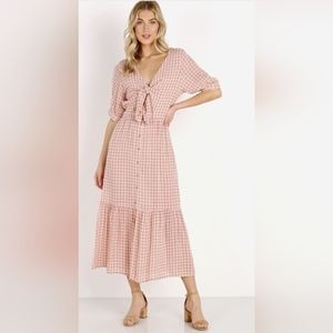 Faithfull the Brand Maple Midi dress - M